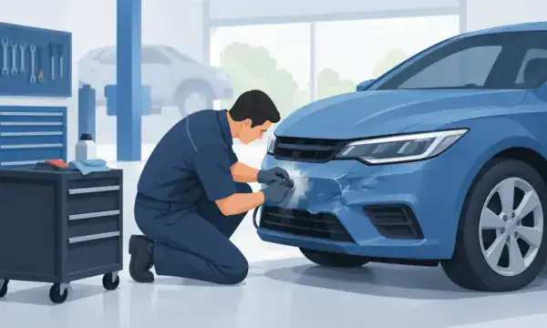 Repairing Minor Collision Damage the Right Way